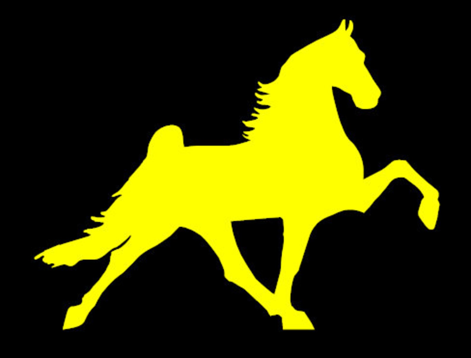 14 colors Tennessee Walking Horse decal | Etsy