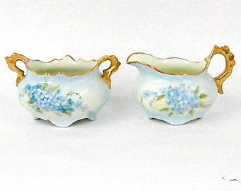 Vintage Aunt Jemima, Uncle Moses Sugar and Creamer Set