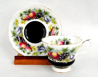 Kop en schotel Royal Albert Bone China: Country Fayre Kent