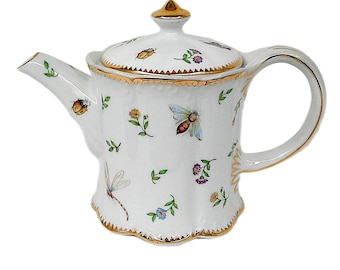 Fabulous Godinger Primavera Porcelain TEAPOT