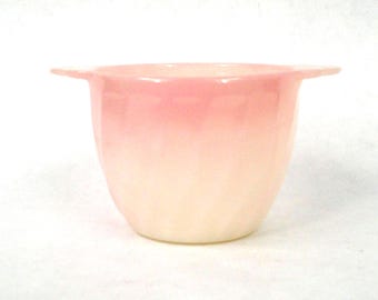 Fire King PINK SWIRL Open Sugar