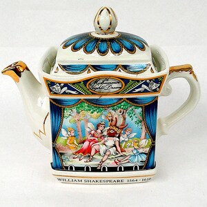 Vintage Midsummer Nights Dream Teapot - Etsy