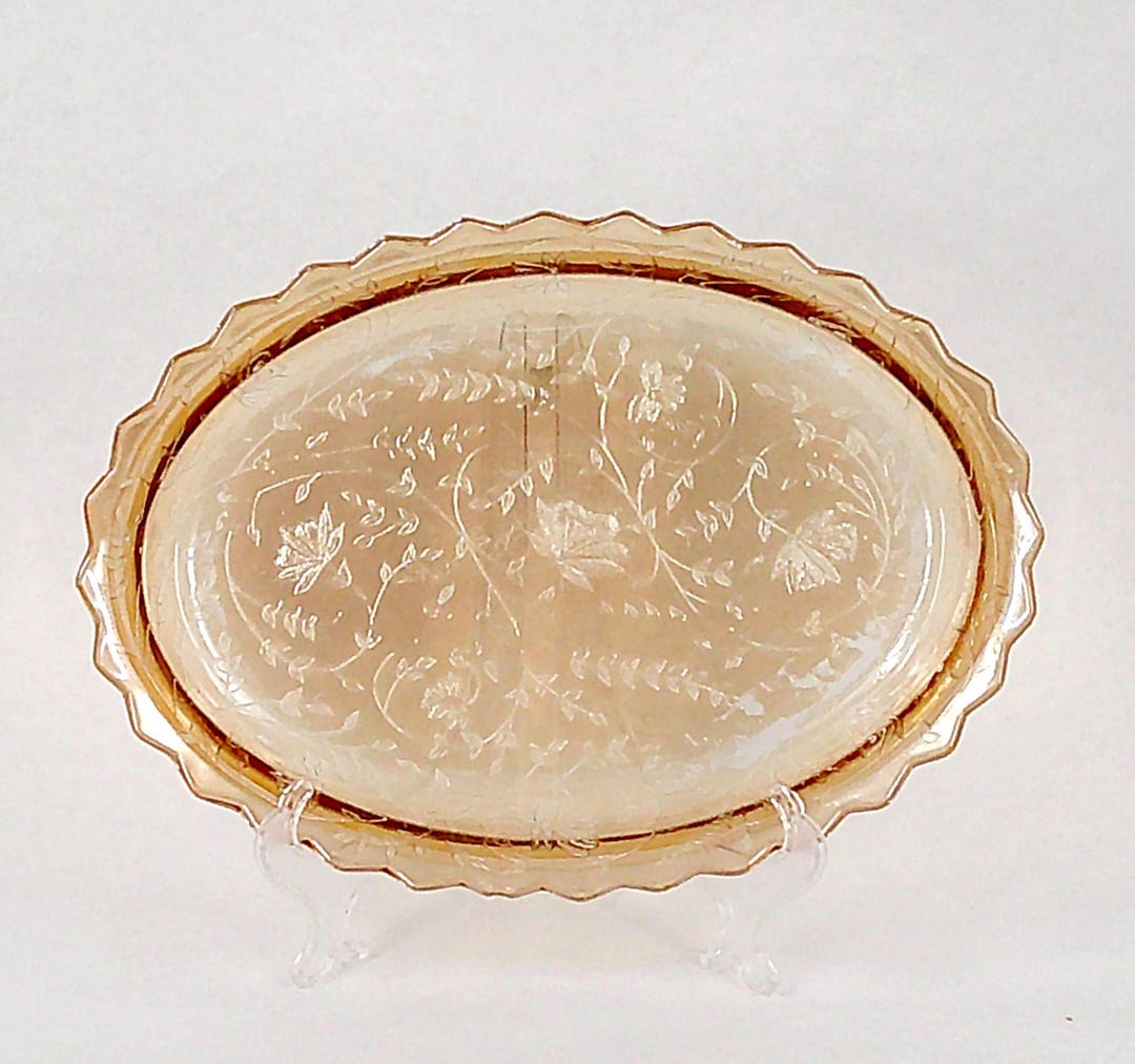 Floragold Depression Glass