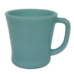 Turquoise Fire King Mug - Etsy Singapore