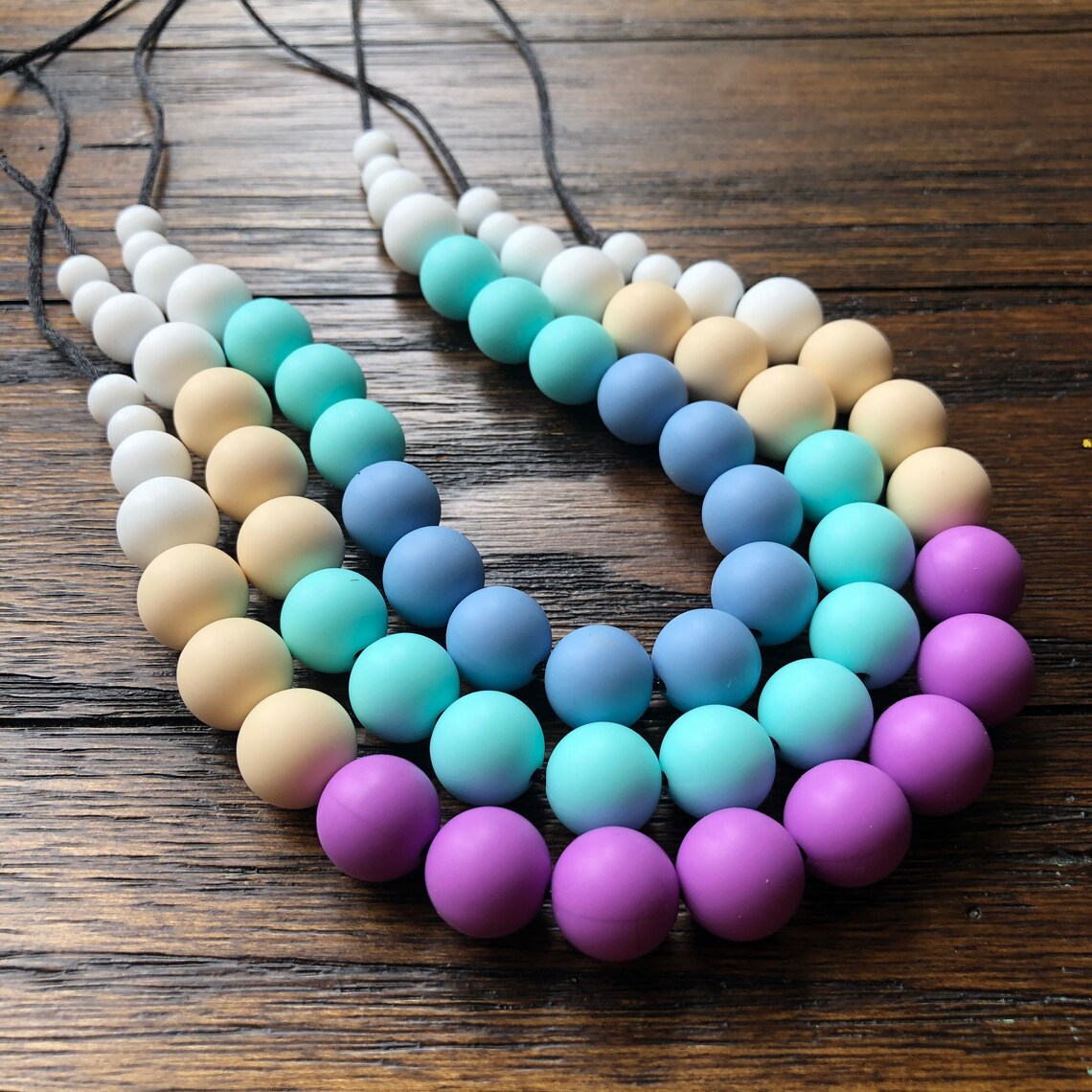 Silicone Necklace silicone fashion necklace Fashion Etsy