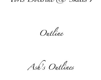 Torts I Outline + Attack Outline (A+ and CALI award!)