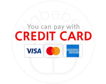 Pay with a credit card(This is not a pattern, please don‘t buy it.)