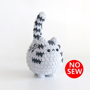 crochet pattern-No Sew Cat(PDF/ENG/KOR)