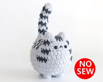 crochet pattern-No Sew Cat(PDF/ENG/KOR)