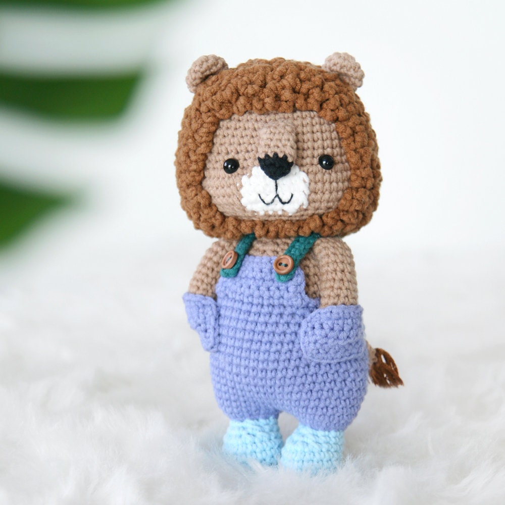 crochet pattern-Lion(PDF/ENG)