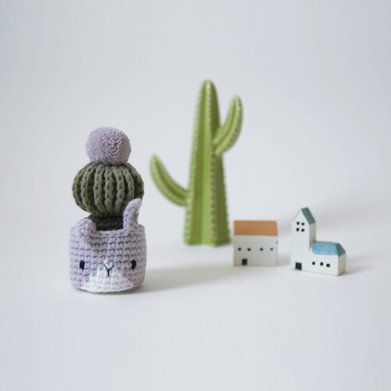 crochet pattern-cactus in the facepotPDF/ENG image 5