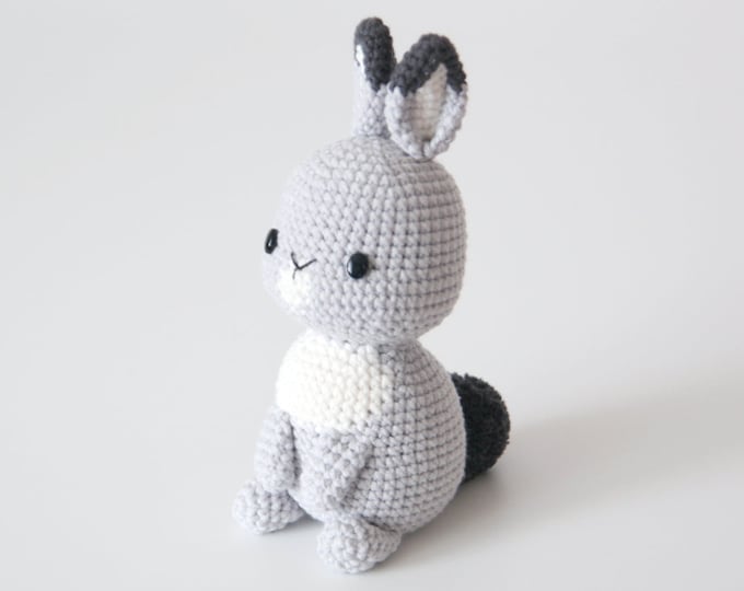 Crochet Pattern-mini Bunny and Bearpdf/eng/kor - Etsy