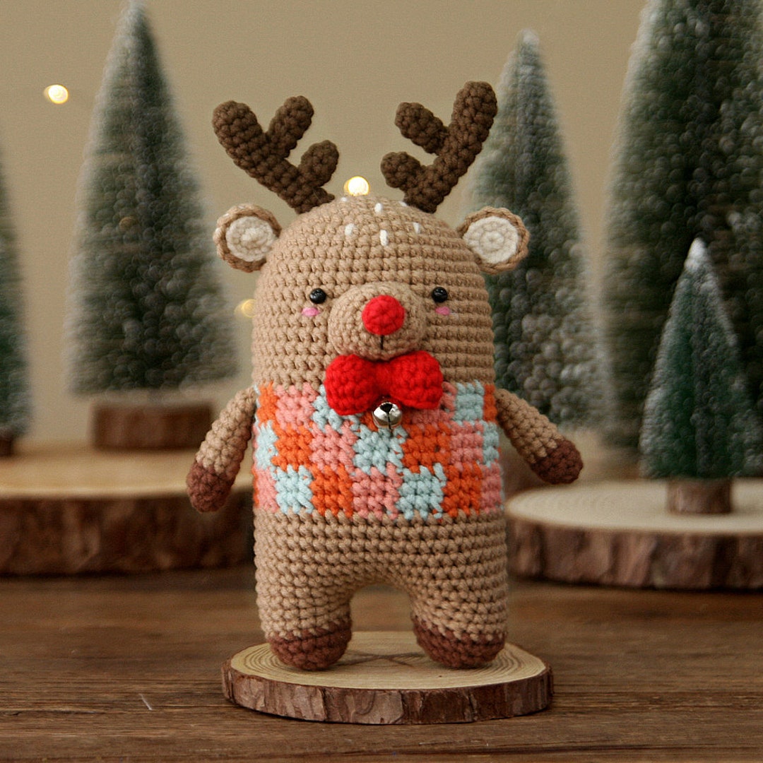 Crochet Pattern-rudolph Crochet Pattern(pdf/eng) - Etsy