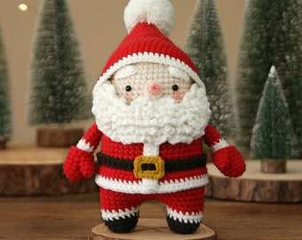 crochet pattern-Santa crochet pattern(PDF/ENG)