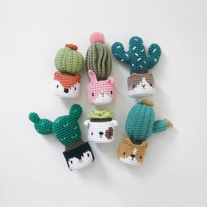 crochet pattern-cactus in the facepotPDF/ENG image 1