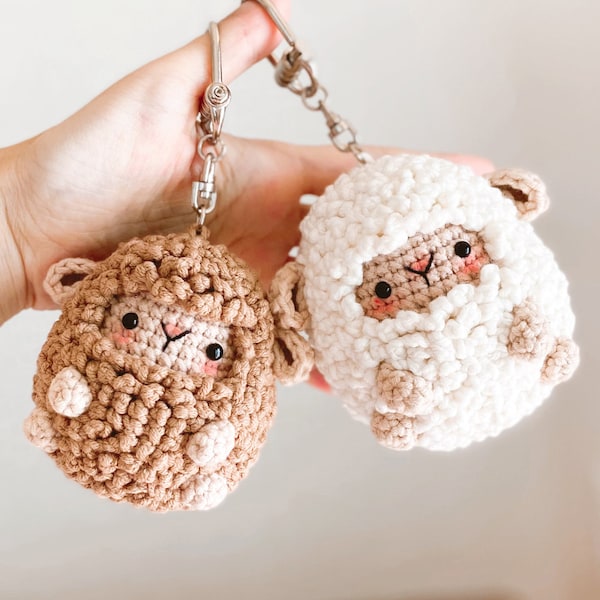 crochet pattern-Baby Sheeps(PDF/ENG/KOR)