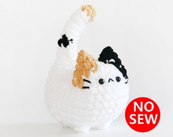 crochet pattern-No Sew Cat(PDF/ENG/KOR)
