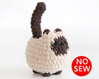 crochet pattern-No Sew Cat(PDF/ENG/KOR)