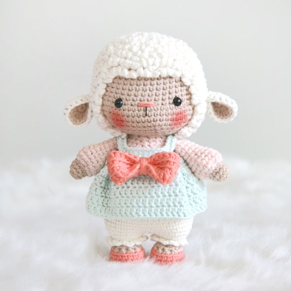 crochet pattern-Sheep(PDF/ENG/KOR)