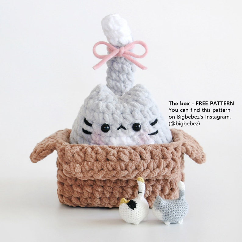 Patron au crochet Chat sans couture PDF/ENG/KOR image 5