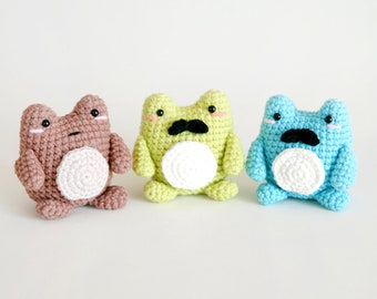 crochet pattern-The frog(PDF/ENG/KOR)