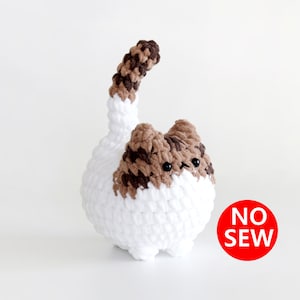 crochet pattern-No Sew Cat(PDF/ENG/KOR)