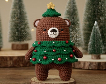 crochet pattern-beartree crochet pattern(PDF/ENG)