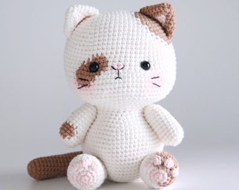 crochet pattern-The cat-Beige(PDF/ENG/KOR)