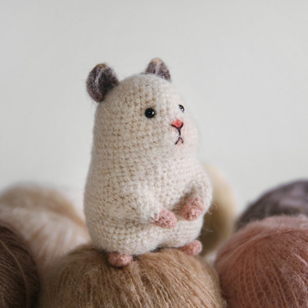 Patron au crochet - Le hamster (PDF/ENG/KOR)