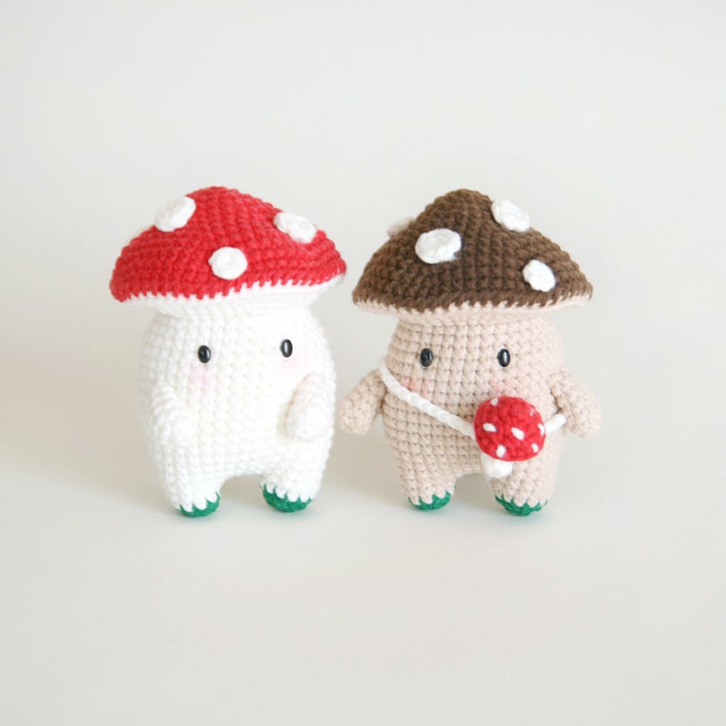 crochet pattern-Mushroom guyPDF/ENG/KOR image 2