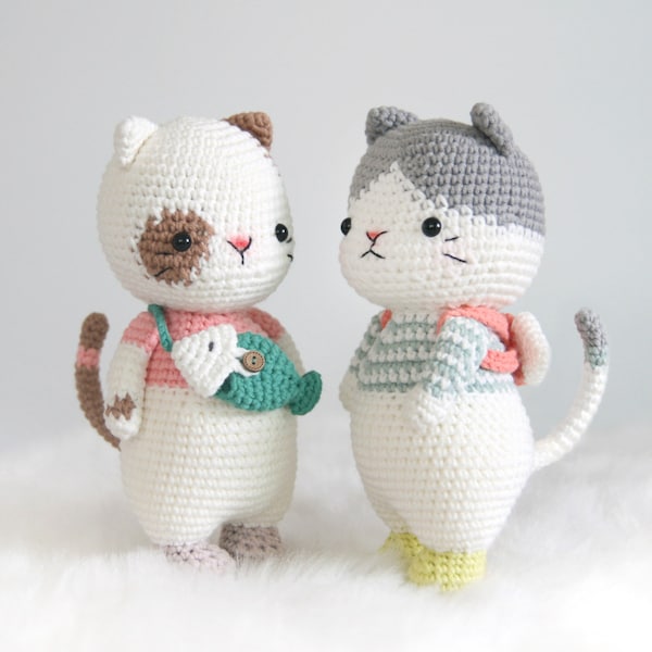 crochet pattern-Cats(PDF/ENG/KOR)