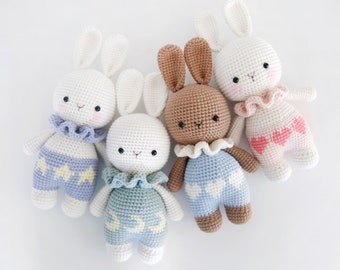 crochet pattern-Bunnies(PDF/ENG/KOR)