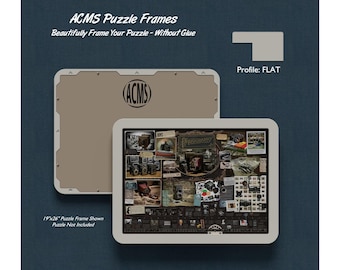 ACMS Rectangular Puzzle Frame - FLAT Profile