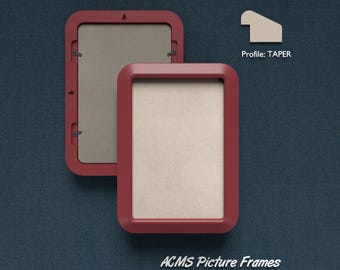 Rectangular Picture Frame - Taper Profile - 1.25 Wide Frame