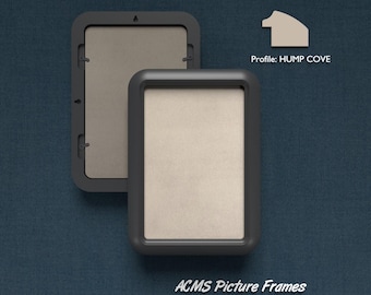 Rectangular Picture Frame - Hump Cove Profile - 1.25 Wide Frame