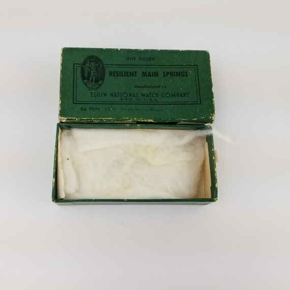 Vintage Elgin Watch Box for parts ~ collectible b… - image 3