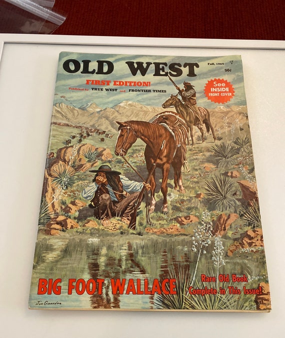 1964 Old West Magazine Etsy