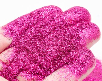 Magenta Pink // Pink Fine Glitter