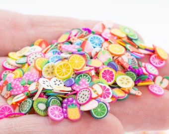 Polymer Clay Fruit Slices