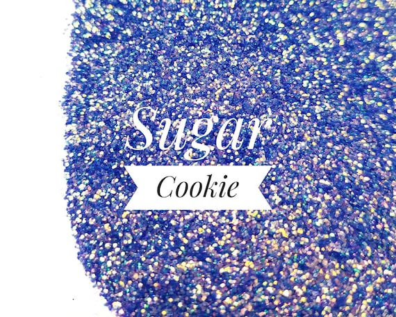 Iridescent Blue Glitter//sugar Cookie//fine .015 Hex//purple  Glitter//solvent Resistant//tumbler Glitter//nail Art Glitter//bulk Glitter  