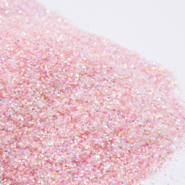 Pinky Swear//Ultra Fine Glitter//Solvent Resistant//Mixed Glitter//Tumbler Glitter//Nail Art Glitter//Holographic//Festival//Soft Baby Pink