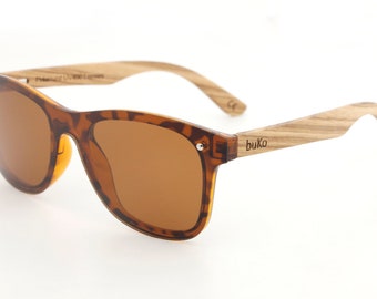Drift 2.0 Wooden Sunglasses by buKo - Mens & Womens Wood Sunglasses