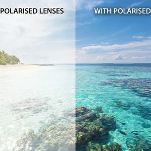 Byron-zonnebril van BUKO met houten armen en UV400 gepolariseerde lenzen afbeelding 11