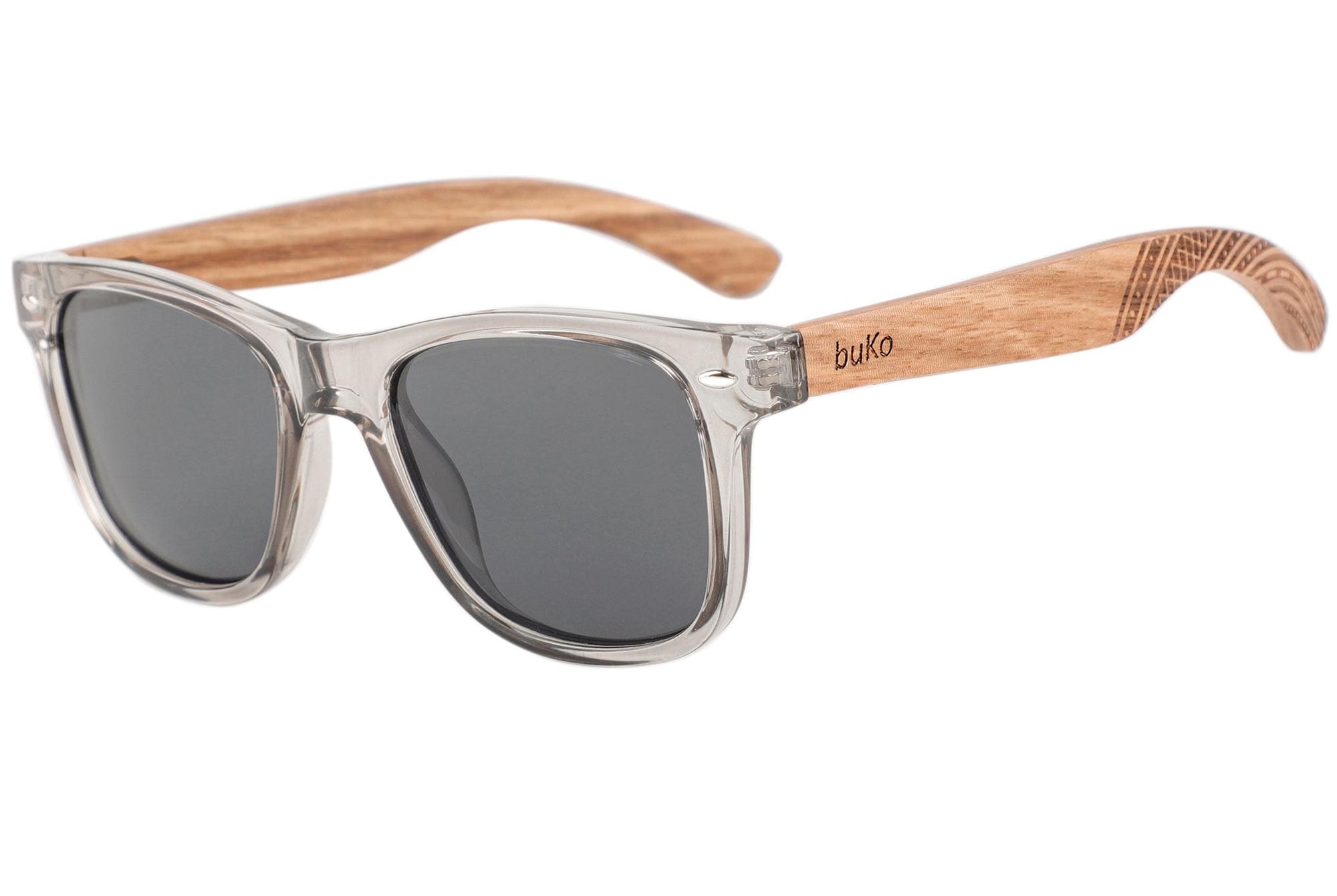 Runaway Fade Wooden Sunglasses by buKo - Men's & Women's Sunglasses