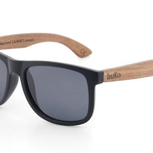 Rogue Wooden Sunglasses by buKo - Mens & Womens Wood Sunglasses