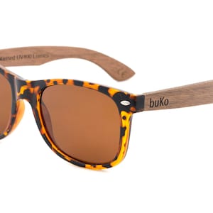Drift Wooden Sunglasses by buKo - Mens & Womens Wood Sunglasses
