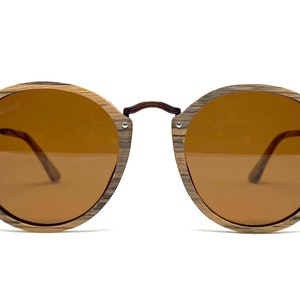 Tama Oak Wooden Acetate Sunglasses by buKo - Mens & Womens Wood  Sunglasses