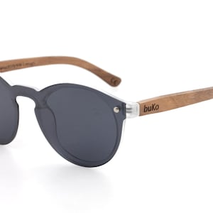 Revolver Sunglasses by buKo - Mens & Womens Wood Sunglasses