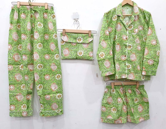 Cotton night wear set clearance