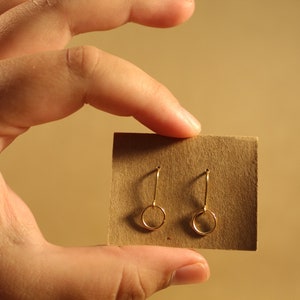 The Isobelle Earrings - jewelry, minimal, dainty, simple, small, silver, gold, handmade, chic, trendy, casual everyday